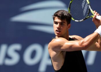 Alcaraz cần 4 set để vượt qua vòng một US Open 2024
