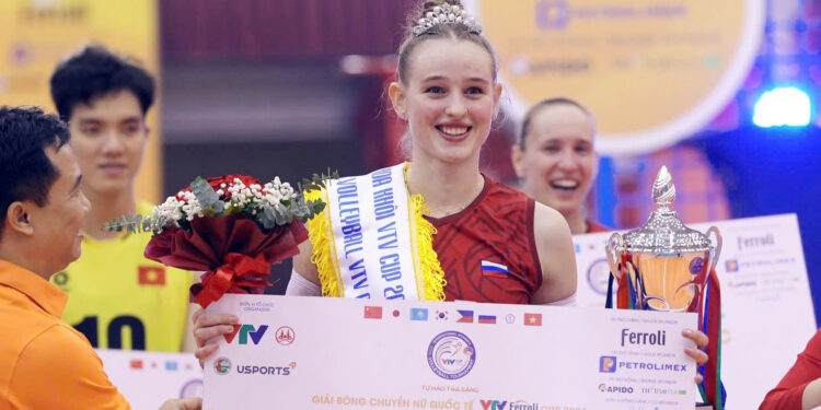 Cận cảnh sắc đẹp vạn người mê của Hoa khôi VTV Cup 2024