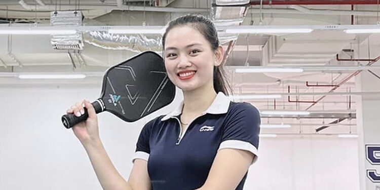 Hoa khôi bóng chuyền Thu Hoài, Kim Huệ mê mẩn với Pickleball