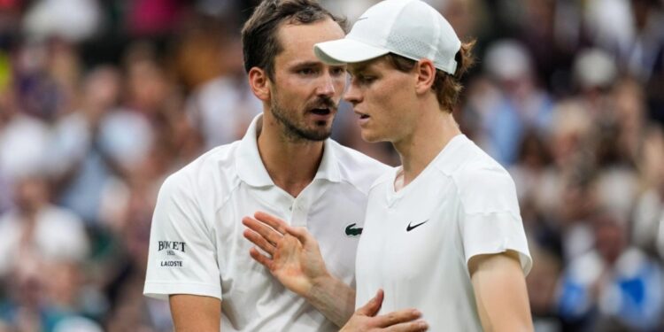 Sinner, Alcaraz và Medvedev chung nhánh đấu tại US Open 2024