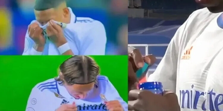 Bí mật các cầu thủ Real Madrid ngửi áo, bôi chất lạ để đá hay hơn