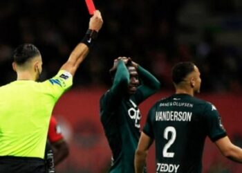 Nice 2-1 Monaco: Bước ngoặt thẻ đỏ, đội bóng công quốc lỡ ngôi đầu