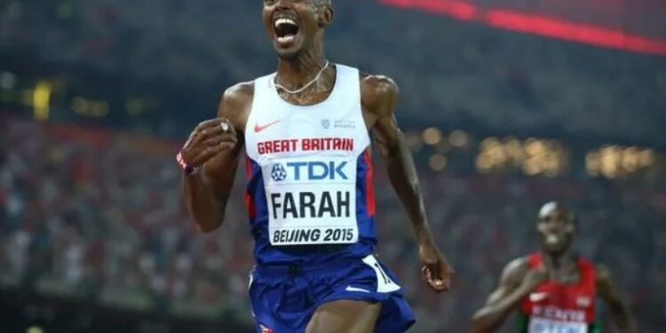 Huyền thoại điền kinh Mo Farah chạy nước rút bắt trộm