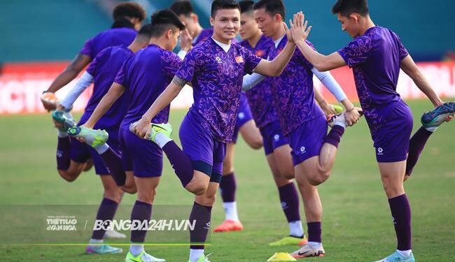 Tuyển Việt Nam thoải mái trước trận gặp Singapore