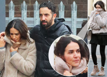 Amorim mừng sinh nhật với vợ