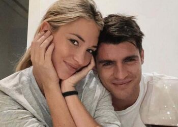 Morata quay lại với vợ sau 5 tháng chia tay