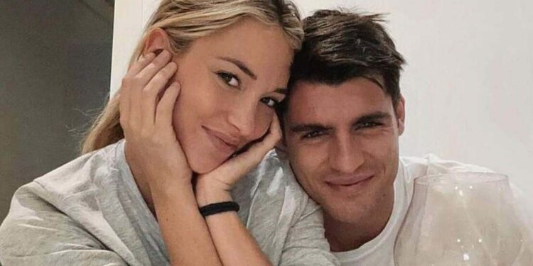 Morata quay lại với vợ sau 5 tháng chia tay