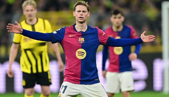 Barcelona chuẩn bị trói chân thành công Frenkie de Jong