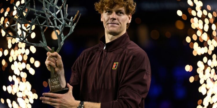 Sinner vô địch Paris Masters, lên số một thế giới