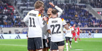 Màn trở lại đẳng cấp của Leroy Sane trong màu áo tuyển Đức