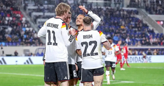 Màn trở lại đẳng cấp của Leroy Sane trong màu áo tuyển Đức