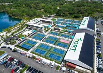 Sân vận động pickleball đầu tiên trên thế giới