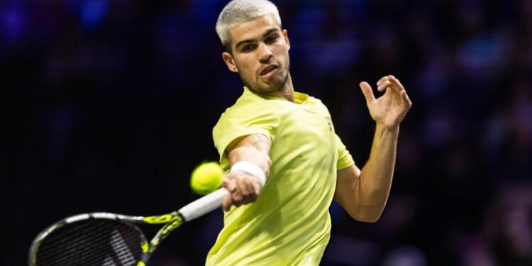 Alcaraz thua sốc ngay trận ra quân Paris Masters