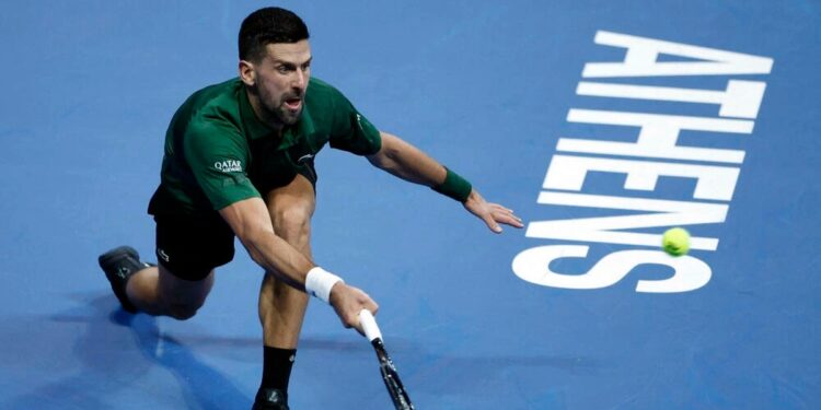 Djokovic gây ấn tượng ở Athens Open, tự tin hướng đến ATP Finals