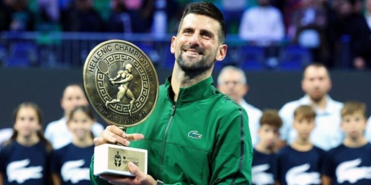 Djokovic vô địch Athens Open, thông báo bỏ ATP Finals