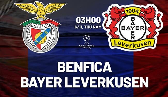 Nhận định Benfica vs Bayer Leverkusen (3h00 ngày 6/11)