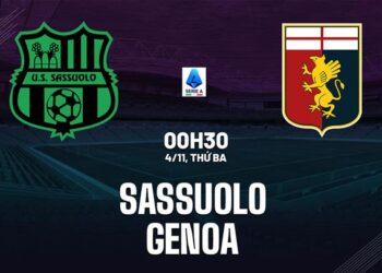 Nhận định Sassuolo vs Genoa (00h30 ngày 4/11): Áp lực lớn cho Patrick Vieira