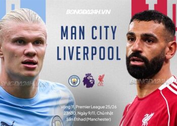 Trực tiếp bóng đá Man City vs Liverpool 23h30 ngày 9/11 (Ngoại hạng Anh 2025/26)
