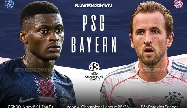 Nhận định PSG vs Bayern Munich (3h00 ngày 5/11): Siêu kịch tính