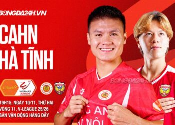 Trực tiếp bóng đá CAHN vs Hà Tĩnh VLeague 2025/26 hôm nay