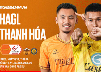 Trực tiếp bóng đá HAGL vs Thanh Hóa VLeague 2025/26 hôm nay