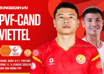 Trực tiếp bóng đá PVF-CAND vs Viettel VLeague hôm nay