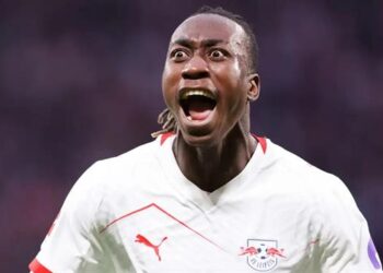 Cả châu Âu theo dõi Yan Diomande của RB Leipzig