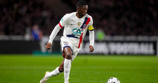 Dembele ghi dấu ấn, PSG thắng đậm Vendee Fontenay