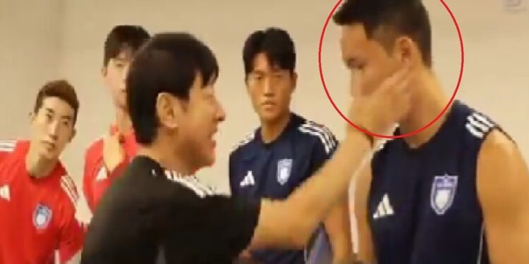 Tranh cãi về vụ HLV Shin Tae-yong ‘hành hung học trò cũ’