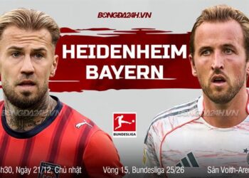 Nhận định Heidenheim vs Bayern Munich (23h30 ngày 21/12)